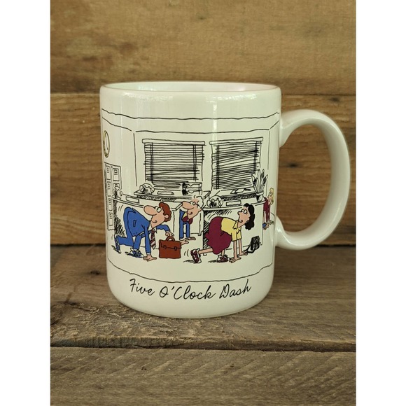 Vintage Nine O'clock Drag - Five O'clock Dash by Mugs - Hallmark Cards - Picture 4 of 9